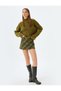 Women's Koton X Sima Tarkan - Turtleneck Oversize Long Sleeve Soft Textured Sweater 5Wak90 - 2