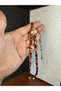 Sikma amber tasbih brown cream capsule cut 7x10mm t-259