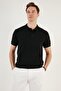 Men's Slim Fit Cool Polo Collar Button T-Shirt -D7087 - 3