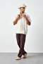 Men's Printed Oversize Shirt, 100% Viscose, Soft Key Fabric, Cuban Collar, Short Sleeve Shirt - 2
