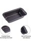 Loaf Pan Bread Baking Mold, Tray, Tin For Home Kitchen Mold - 4