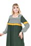 Women's Long Sleeve Plus Size Summer Woven Dress - 7