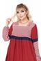Women's Long Sleeve Plus Size Summer Woven Dress - 5
