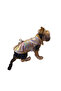 Mocha Shiny Thick Fleece Small Breed Dog Vest - 4