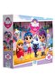 Real and Rainbow Kingdom Licensed 60 Pieces 34x24cm Children's Puzzle Puzzle Series