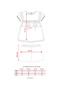 Girl's Watermelon Sleeve Shorts Summer Muslin Two-Piece Set Green - 9