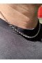 Steel Men's Chain Necklace 50 cm Silver Color