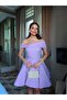 Lilac Mini Dress - 2