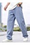 Men's Casual Baggy Denim Jeans Pants