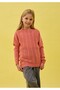 Girl's Hair Braided Patterned Knitwear Sweater