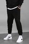 Men's Three Thread Sweatpants with Elastic Cuffs - 3