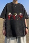The Clowns Front/Back Printed Washable Oversize T-Shirt - Mingalondon - 2