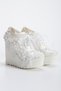 Women's High Wedge Heeled 12 Cm Wedding Dress Evening Dress Shoes
