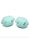 Aqua Mint Suede Toe Cap [set/2] S (8 & smaller)