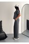 Women's Modal Fabric Crew Neck Tshirt Tracksuit Set - 5