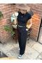 Black Fabric Trousers - 3