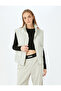 Quilted Oversize Sleeveless Hooded Vest