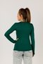 O-Neck Long Sleeve Viscose Stretch Fabric Suitable for Hijab Black White Blue Red Pink Skin Color Badi Body - 4