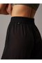 Women's Fine Fabric Beach Chair with High and Elastic Waist Wide Legs Bhaykw0285-Beh - 4