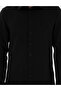 Black Italian Collar Dobby Long Sleeve Shirt 50303375-Vr046 - 6