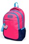 Kids Neon Coral Navy Blue 3-Piece School Bag Set Set0114392 - 2