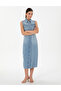 Light Blue Slim Fit Jean Dress 50306777 -Vr003 - 3