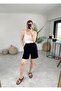 Unisex Black Regular Short - 3