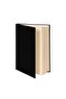 Camp Fire Black Unlined Canvas Notebook - 2