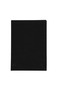 Camp Fire Black Unlined Canvas Notebook - 3