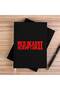 Red Dead Redemption 2 Red Text Unlined Canvas Notebook