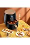 6L Digital Multifunctional Touchscreen Air Fryer, 2400W Power - Black - 3