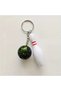 Sporty Bowling Charm Keychain with Bowling Ball and Pin (Labut) Detail - 3