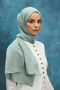 Bamboo Shawl - Mint - 3