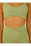 Paria Cross Detail Sportswear Crop Top - 5