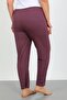 Women's Plus Size Plum Single Bottom Pajamas 27555 - 4