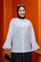 Women's Design Button Detailed Shirt White