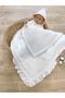 White 4Layer Muslin Baby Blanket 100% Cotton Natural Organic Sleeping Swaddle Hospital Outlet Newborn - 6
