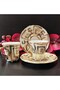 Geometry Porcelain Hand Painting Set of 2 Coffee Cups - 5