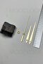 Clock Mechanism, Flowing Silent Wall Clock Mechanism, 14 mm Shaft (Set) Without Hanger - 7