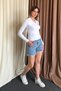 Women's Long Sleeve Polo Neck Body 21938 - 6
