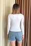 Women's Long Sleeve Polo Neck Body 21938 - 5