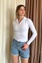 Women's Long Sleeve Polo Neck Body 21938 - 4