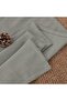 Linen Background Curtain - Gray Linen Background Curtain with Non-Pleated Cornice 1. Quality Single Wing Wrinkle-Free Linen Backrest Pad - 5