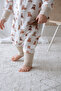 Baby Sleeping Bag 1.0 Tog Modal & Cotton Teddy Bear - 6