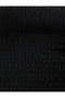 Balloon Sleeve Blouse Elastic Square Neck - 6