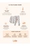 Children's Pajama Set Safari Animals Motif - 1.0 Tog Modal & Cotton - 8