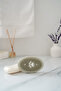 Double Feature Silicone Brush and Soap Drying Solid Soap Dispenser