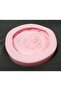 19cm Plate Rose Flower Relief Silicone Mold K-690, Scented Stone Soap Gypsum Candle Mold - 2