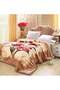 KOREAN STYLE MINK SOFT THICKENED LUXURIOUS FLORAL BLANKET - 2