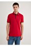 Collar Detailed Polo Collar Slim Fit Men's T-Shirt - 2